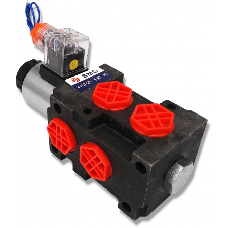 ELEKTROZAWÓR 6/2 DZIELNIK ZAWÓR ELEKTRYCZNY SZEREGOWY 50L 24V G1/2